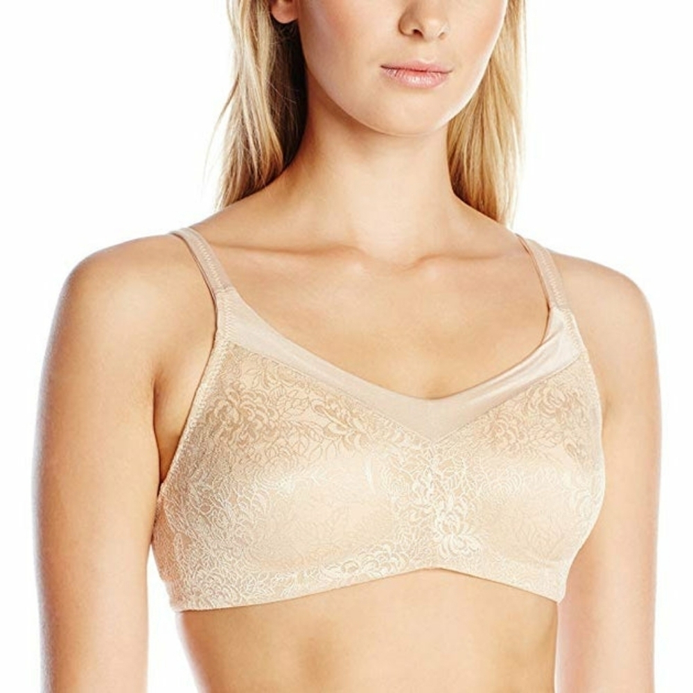 Amoena "Rachel" Wirefree Mastectomy Bra Nude 44D